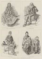 Die Armen von London, Skizzen in einem Gemeinschaftsquartier in Spitalfields